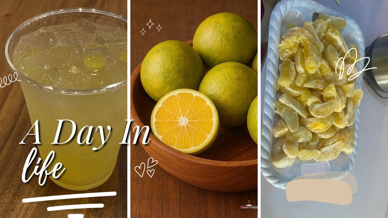 A day in life when mom is out of the country “ fresh / healthy/ easily &fast 🥤 drink “