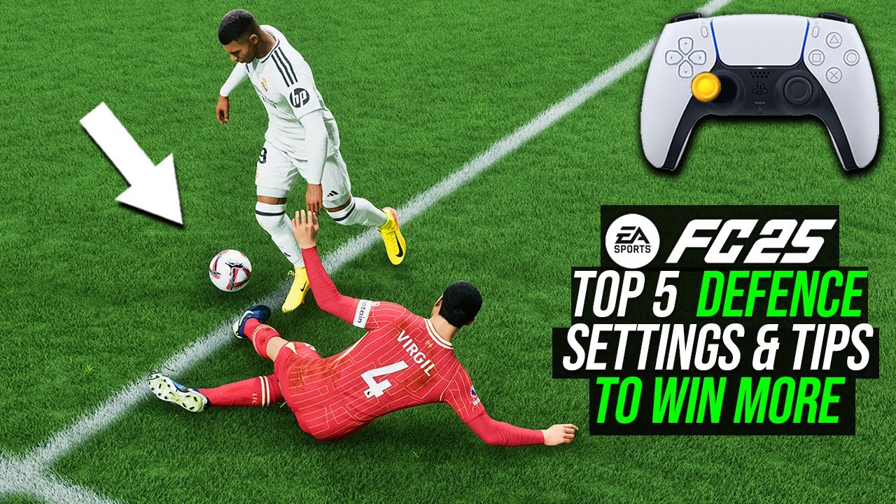 Top 5 Defence Settings & Tips You Need To CHANGE Post Patch To INSTANTLY IMPROVE YOUR DEFENCE  FC 25