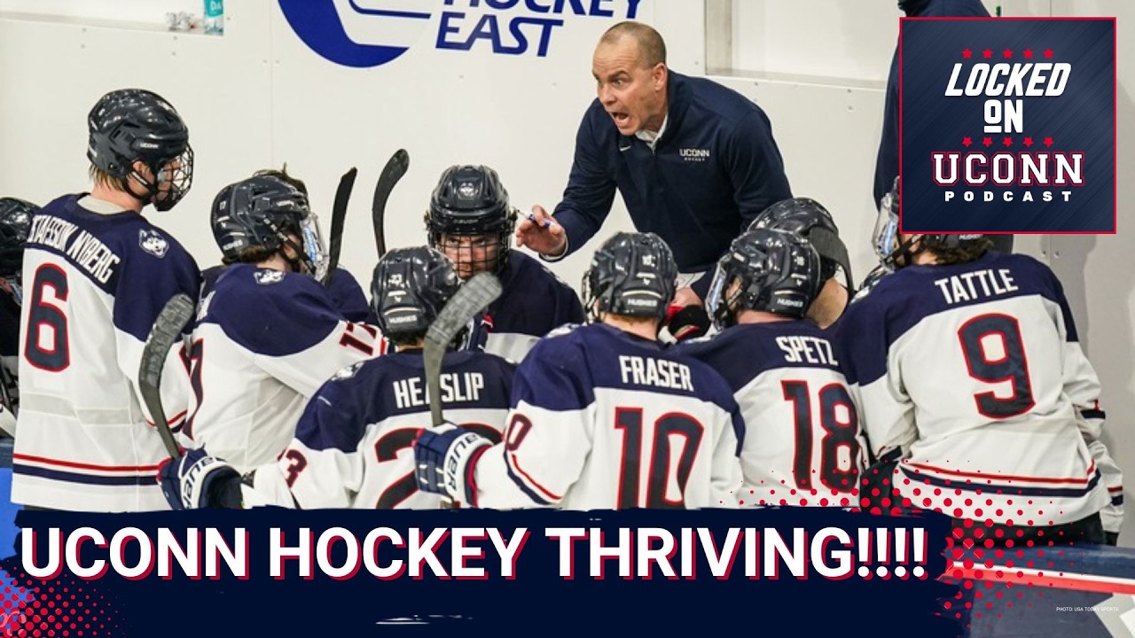 FRENZY: UConn Women’s Hockey WINS Hockey East, Men HIGHEST Seed EVER | BUILDING Winners in Storrs