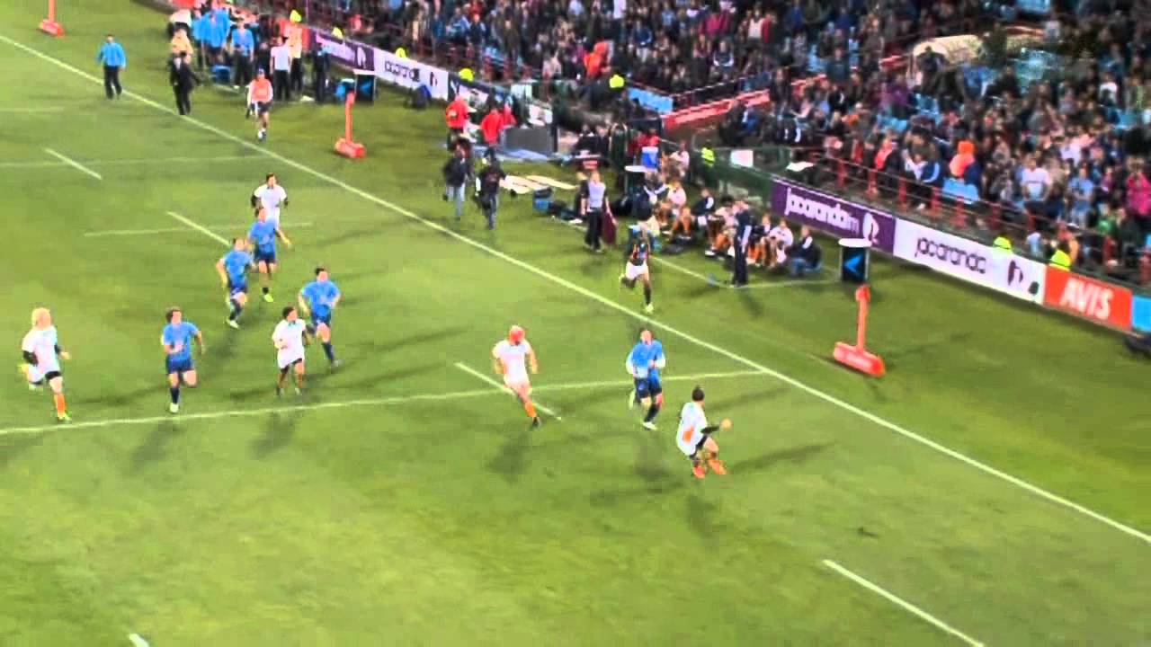 Basson excellent Try : Super Rugby 2012 R.16 Bulls vs Cheetahs