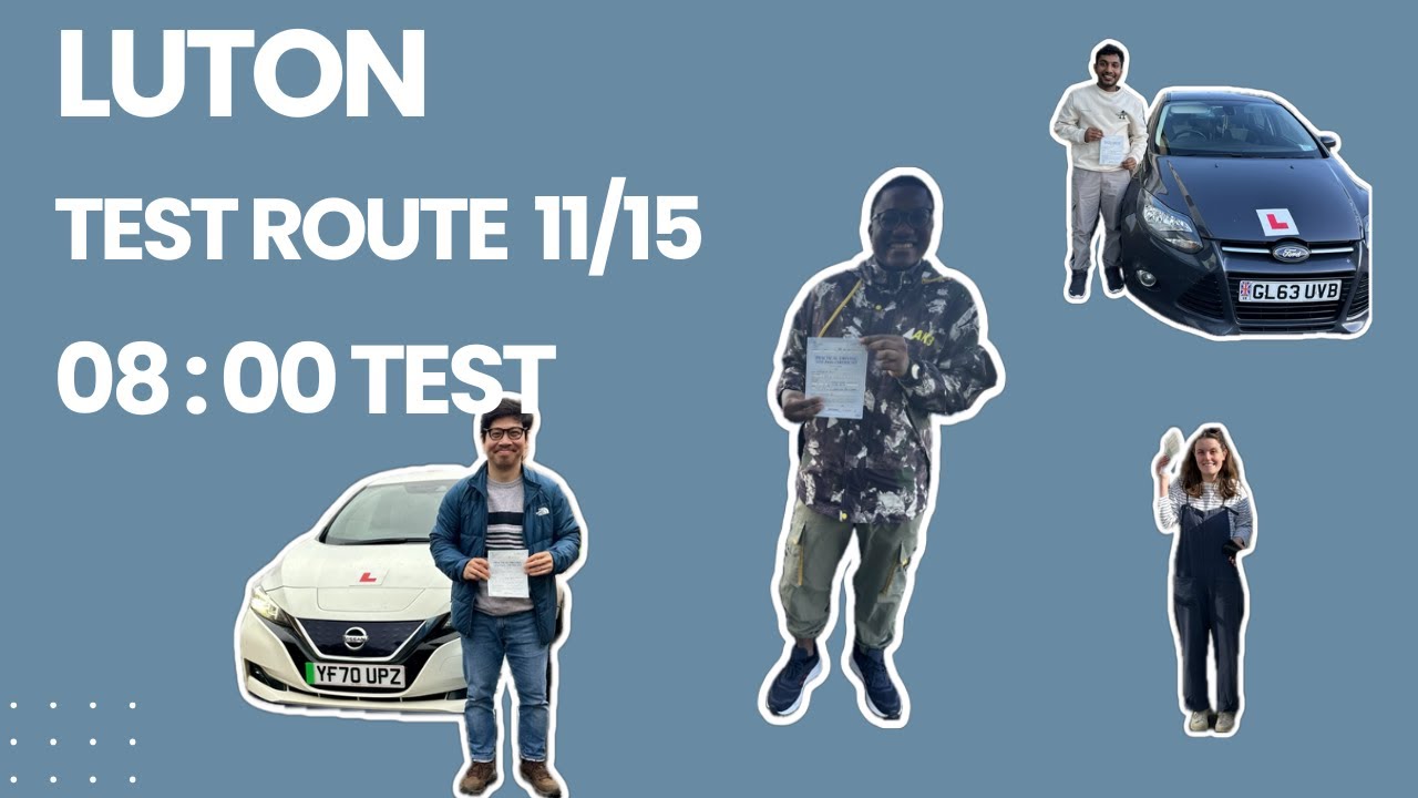 LUTON TEST Route  11 (8:00 AM TEST)  LUTON CONFIRMED/ACTUAL - 2024-2025
