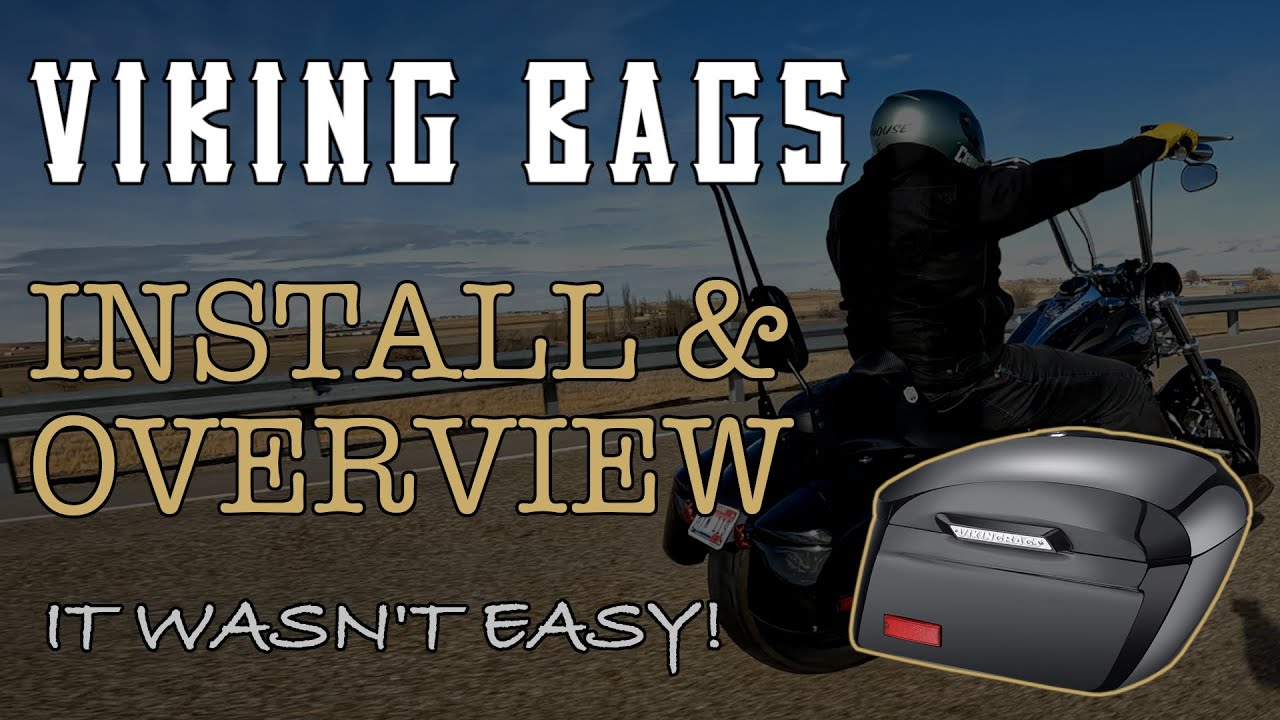 WE INSTALLED VIKING BAGS & HAD SOME ISSUES - Dyna Wide Glide | Install & Review