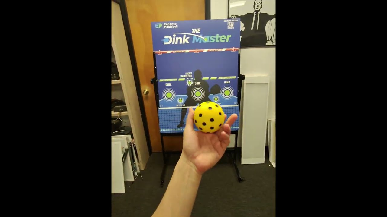Enhance Pickleball The Dink Master vs. Dynasty Pickleball Middleweight PB 2X / Easy Office Setup