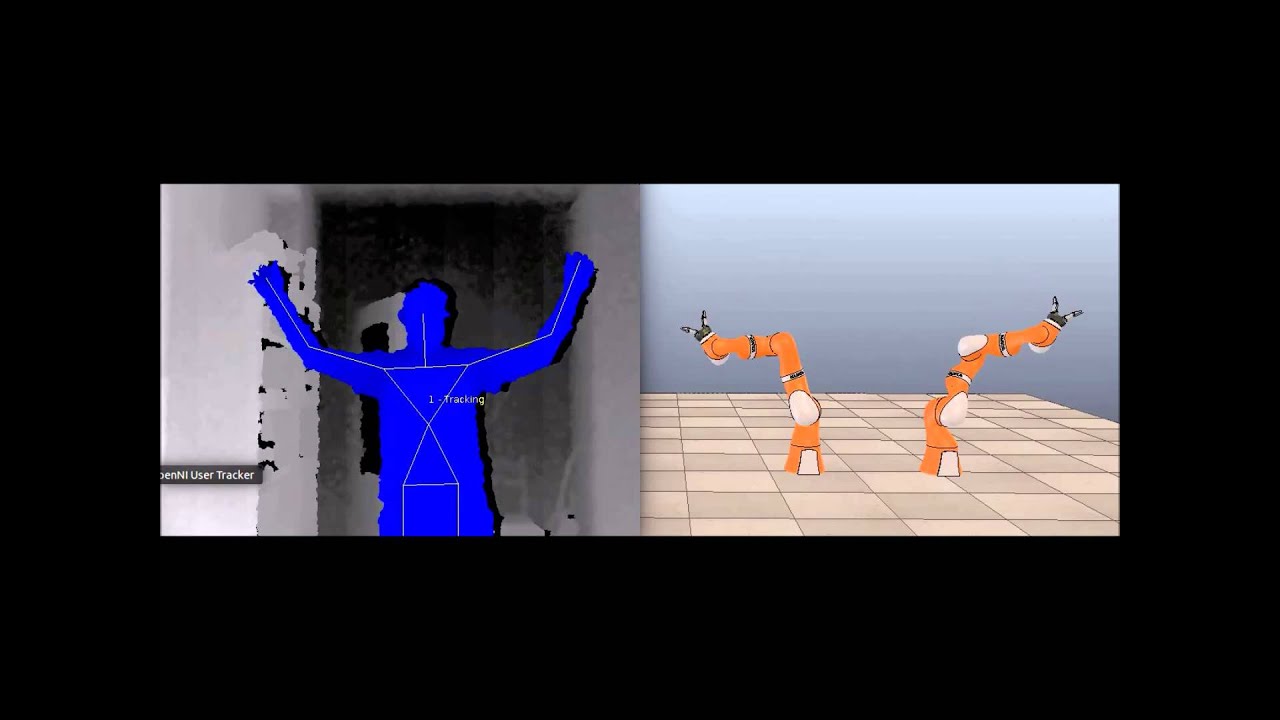 KUKA LWR Gesture Control