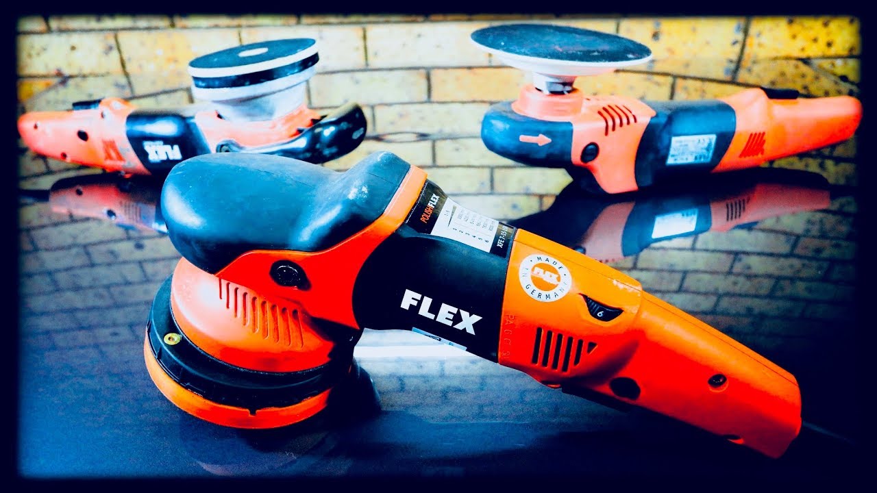A Guide To Choosing A Car Polisher - Part 3 Free Spinning Dual Action + Flex XFE7-15