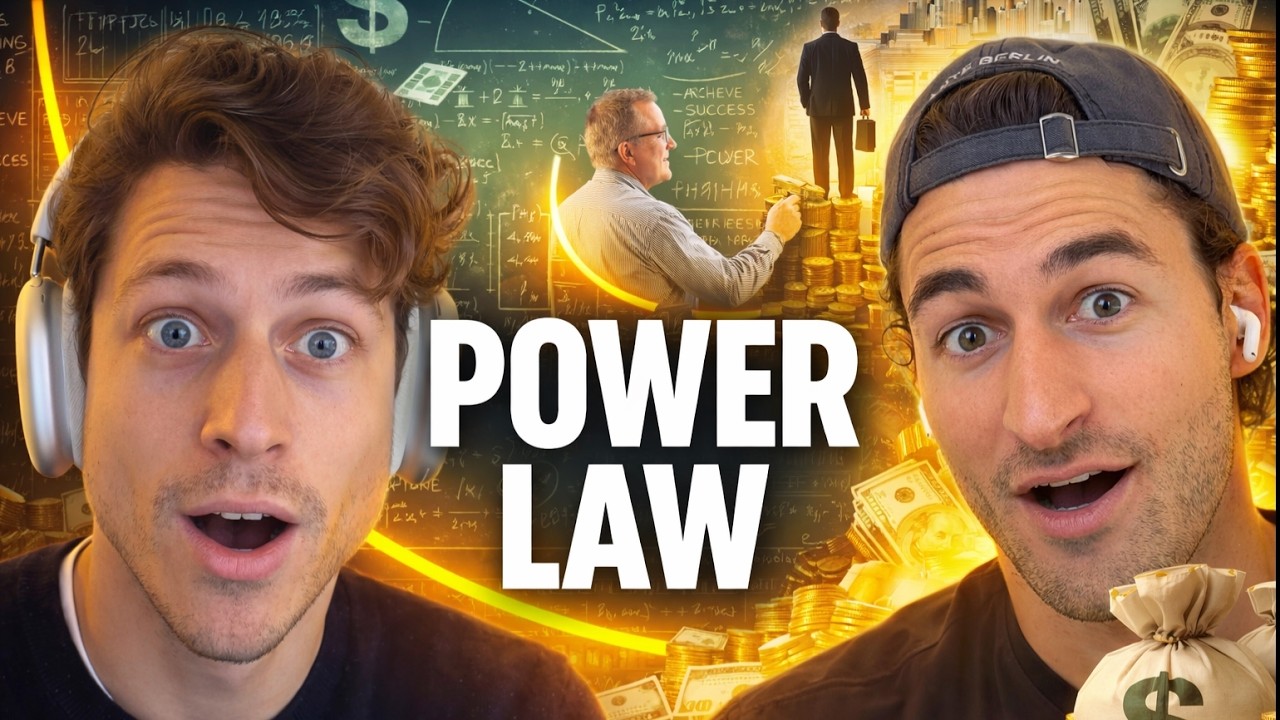 Du spielst das Leben (vermutlich) falsch. Harte Arbeit ist nicht genug. Power Laws erklärt.