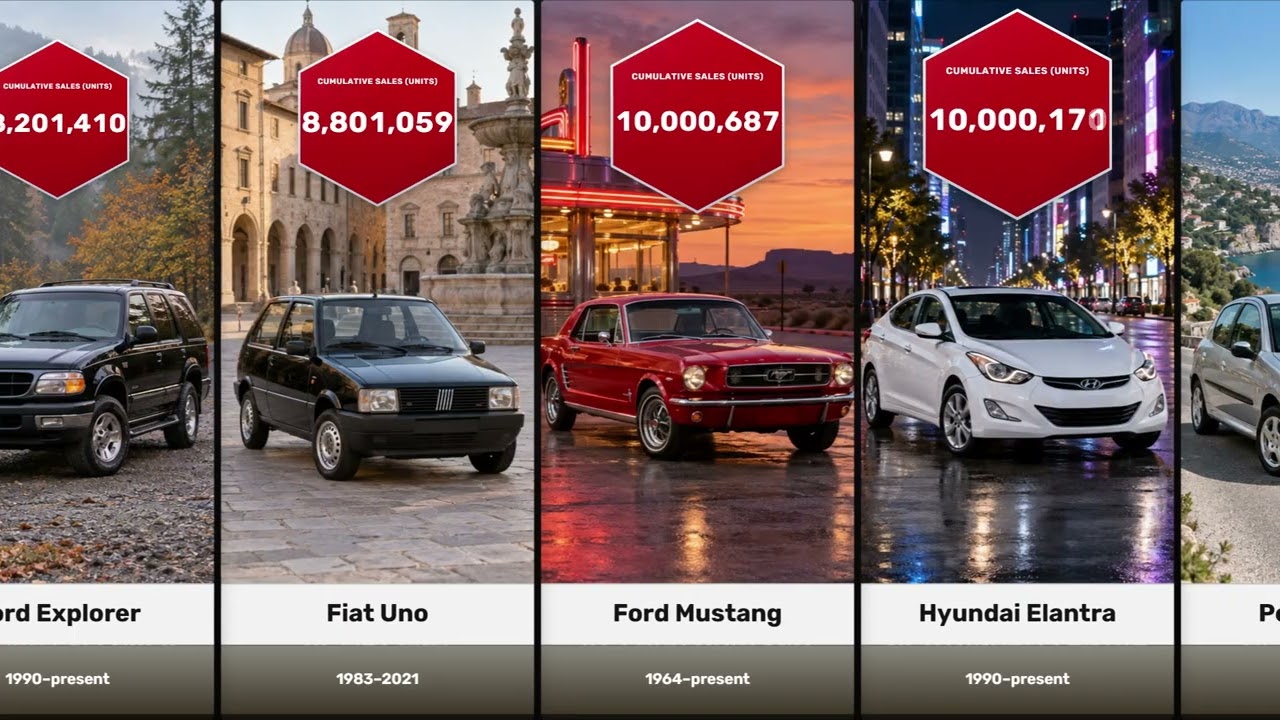 Top 10 Most Sold Cars of All Time (You Won't Believe #1!) 🚗💨