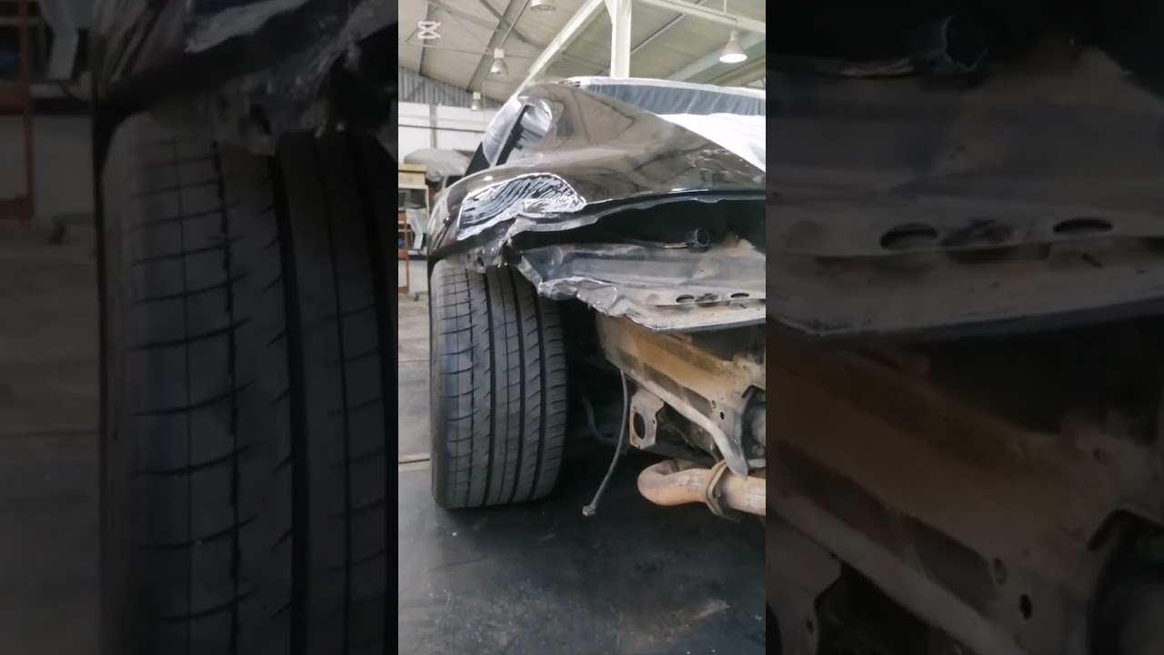 porsche 911 pt1 quarter panel replacement