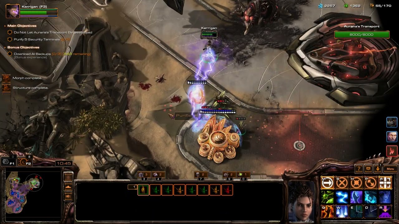 STARCraFT2 sc2 co-op BRUTAL  SEIRYU (TH) kerrigan (malwarfare)