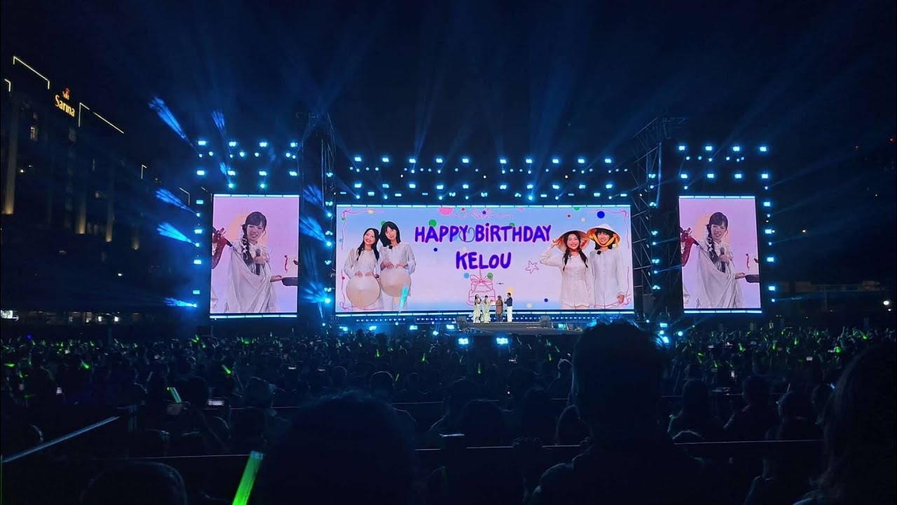 Phương Mỹ Chi x Kelou - Chúc Mừng Sinh Nhật | Fancam | Lò cò Fan Meeting