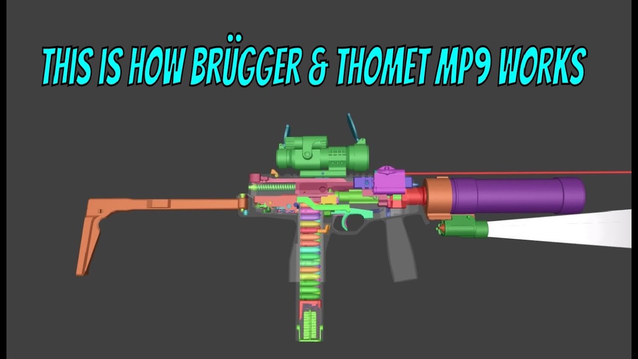 This is how Brügger & Thomet MP9 Works | WOG |