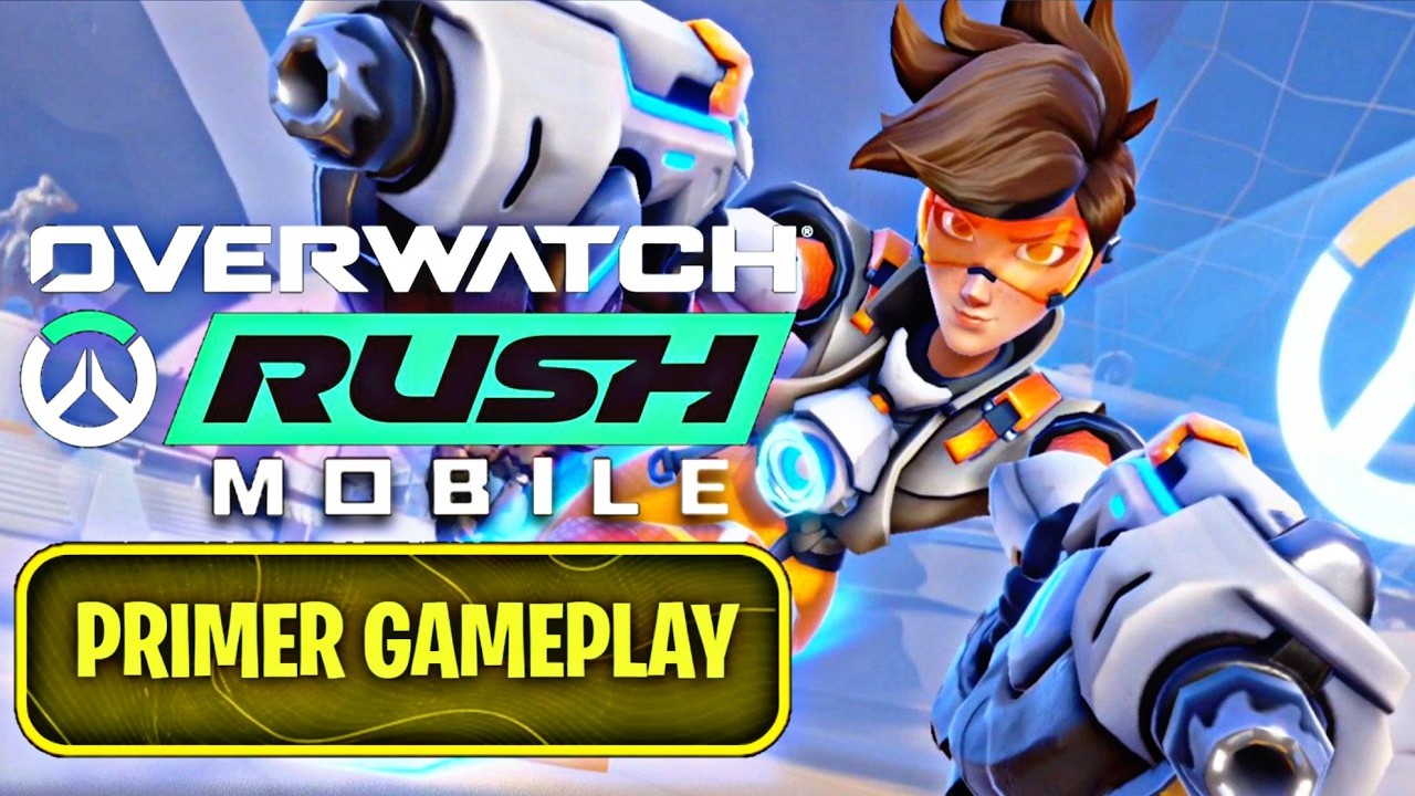 PRIMER GAMEPLAY de TRACER en OVERWATCH RUSH (MOBILE) esta BRUTAL