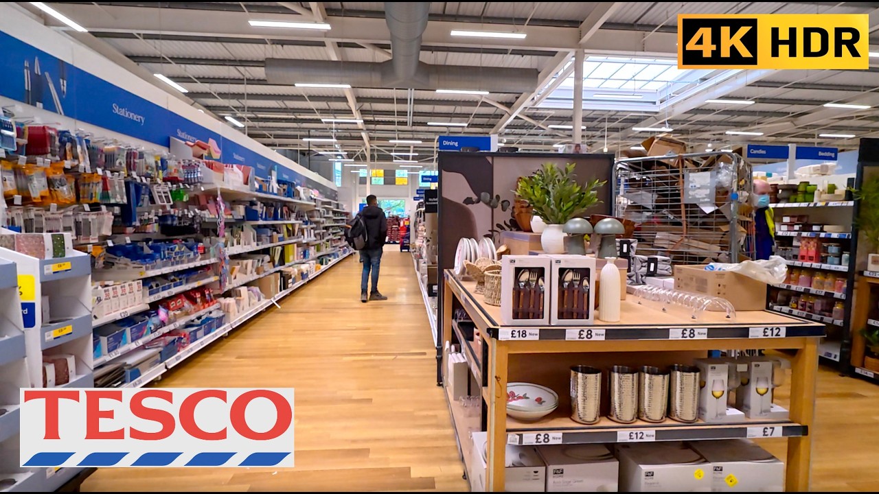 Inside the Largest Tesco in the UK 🇬🇧 Birmingham Spring Tour