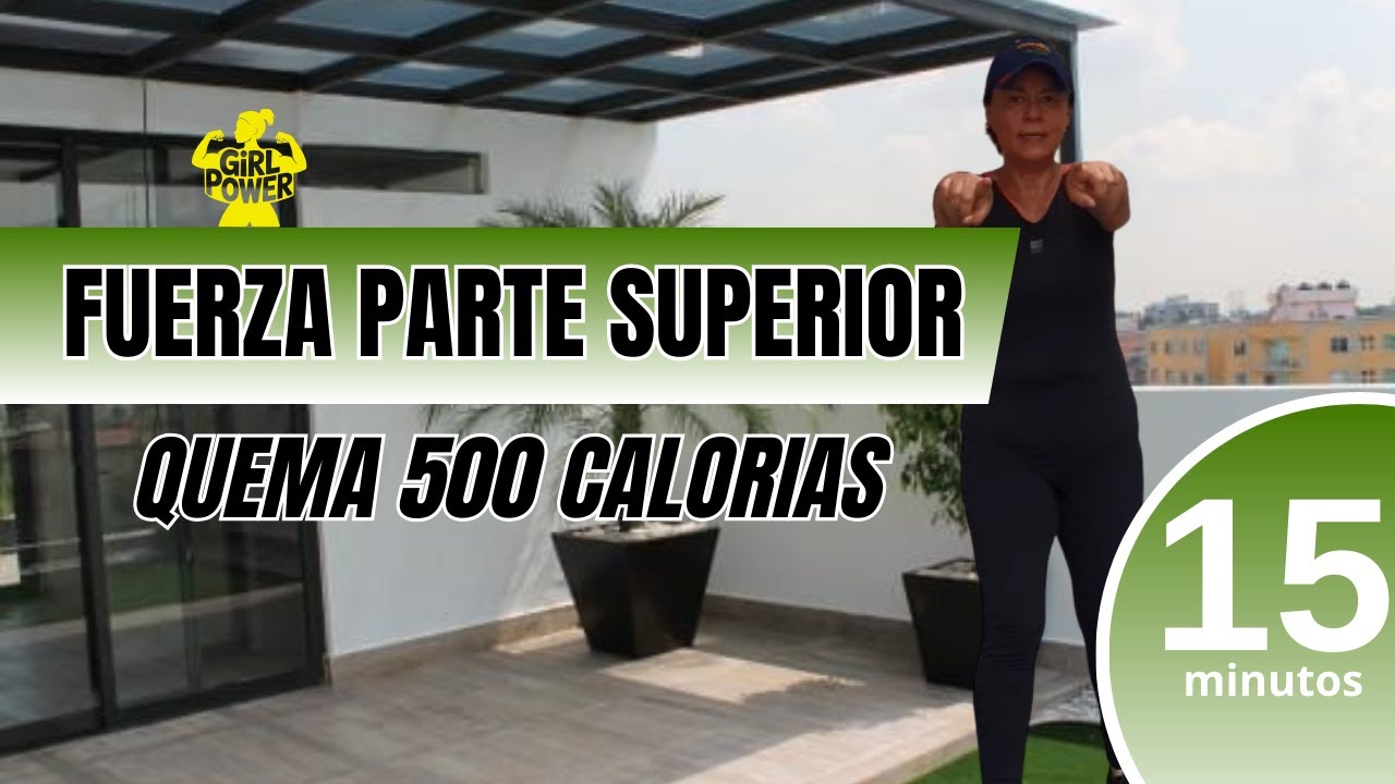 Entrenamiento de Fuerza Parte Superior 15 Min | Brazos, Hombros y Espalda +50@Activa_y_Plena50​