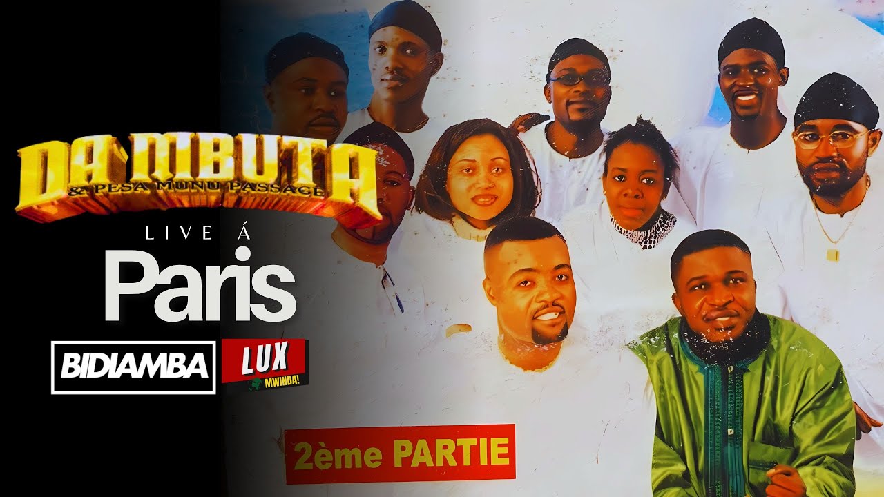 DA MBUTA & PESA MUNU PASSAGE - Yesu Tata Na Bana  (Live á Paris II, VHS, 2001)