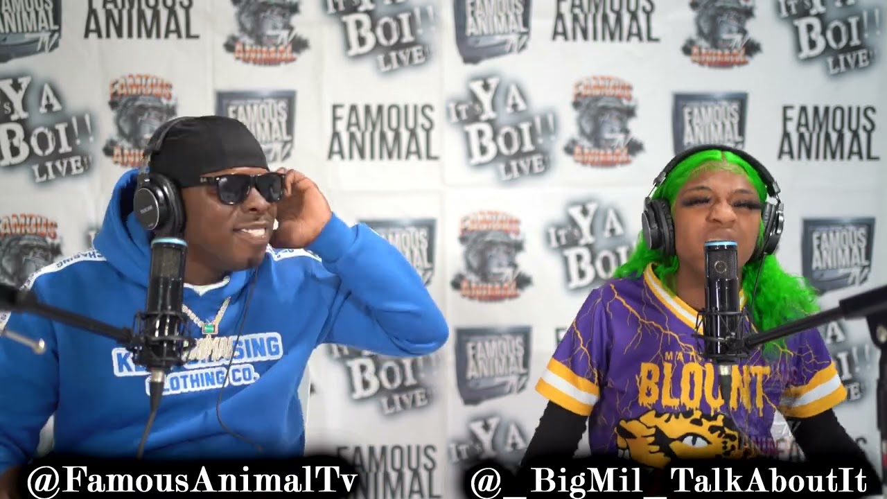 Mobile Female Rapper Big Mil Stops By Drops Hot Freestyle On Famous Animal Tv