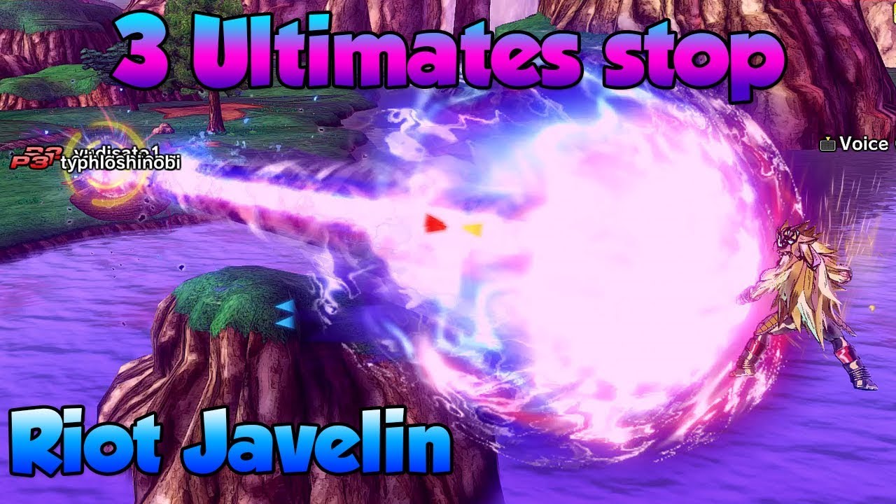 Can Riot javelin Penetrate 3 Ultimates?! - Dragon Ball Xenoverse 2