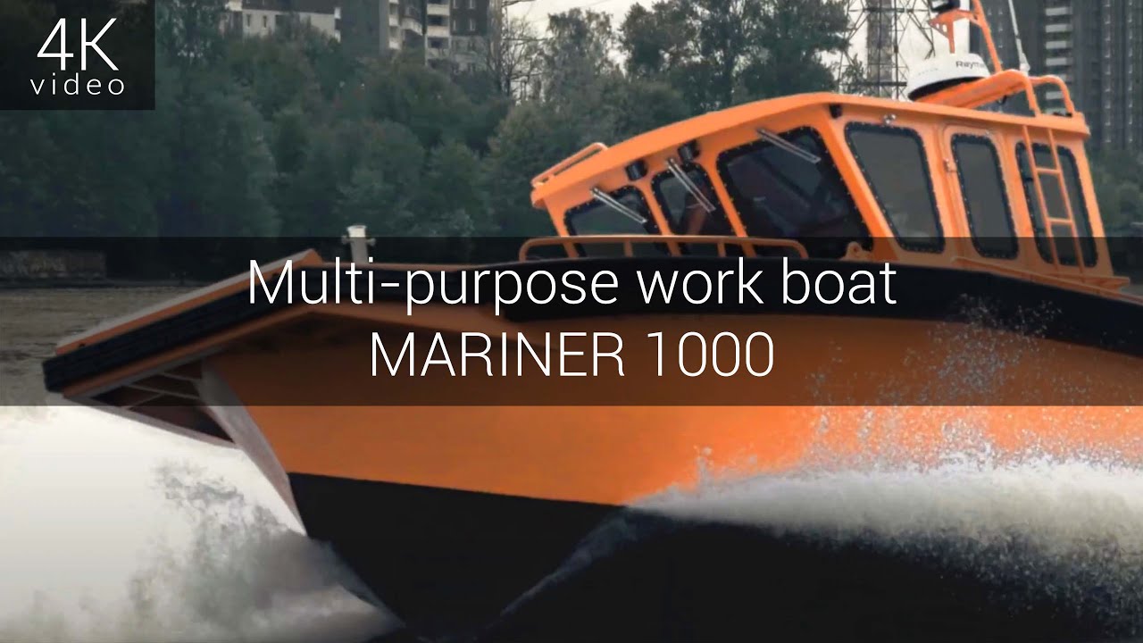 Multi-purpose work boat - MARINER 1000