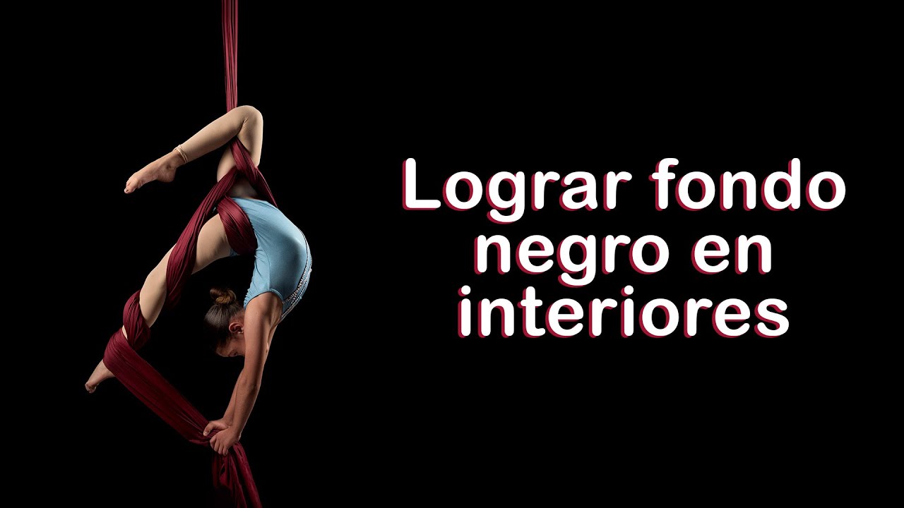 Lograr fondo negro en interiores.