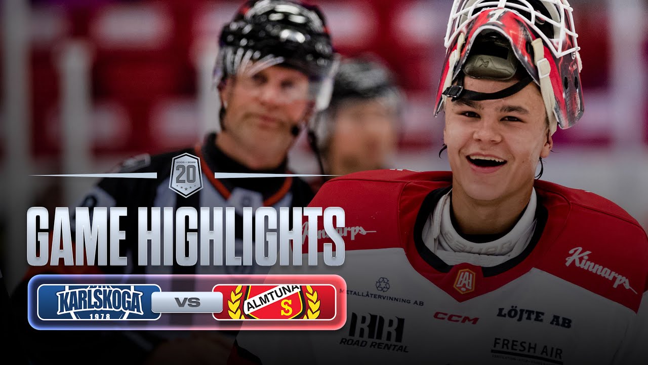 BIK Karlskoga vs. Almtuna | Highlights 8/10