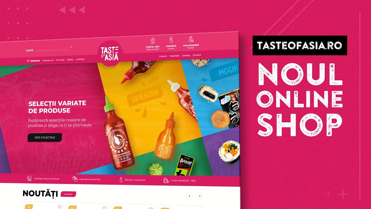 NOUL WEBSITE | Taste of Asia