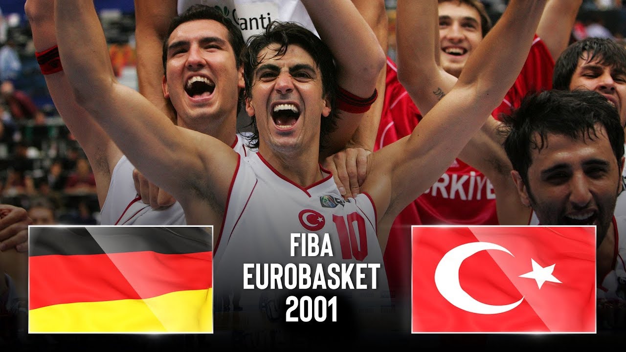 Germany 🇩🇪 v Turkey 🇹🇷 - Classic Full Games | FIBA EuroBasket 2001