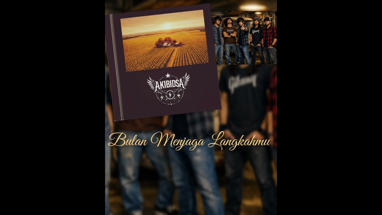 Akibidsa - Bulan Menjaga Langkahmu (Official Lyric Video) 
