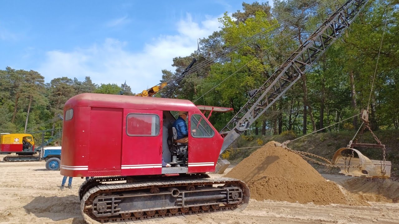 Dragline O&K at Higro Show Harderwijk 2023 Seilbagger