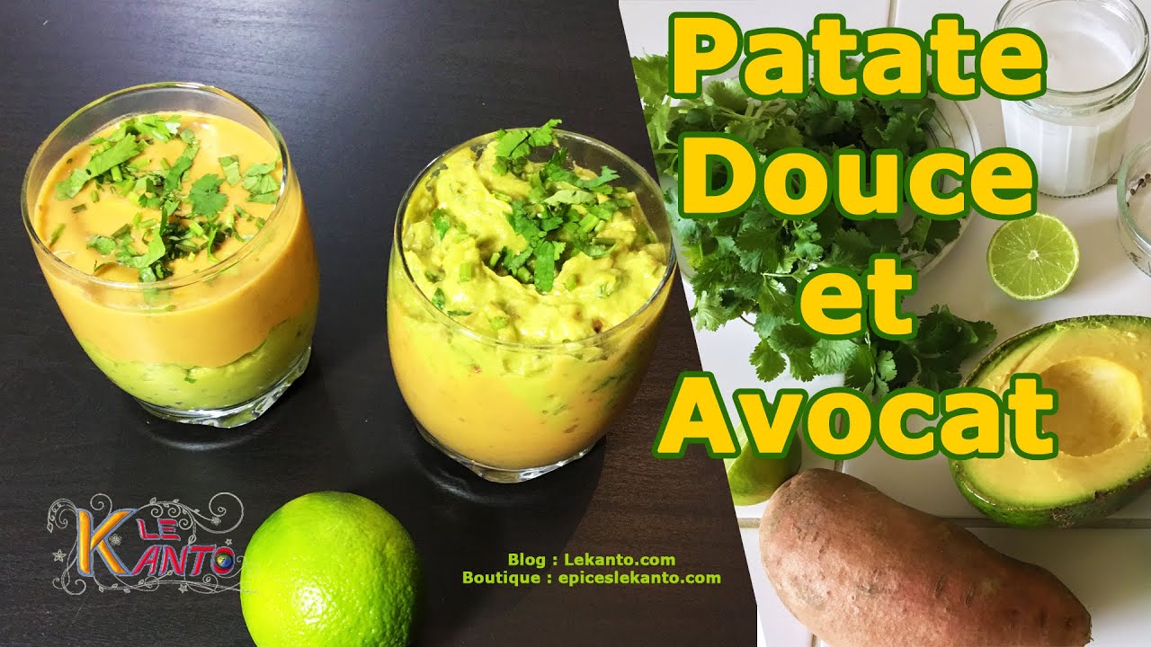 Verrine d'Avocat et Patate douce | Un délicieux mélange