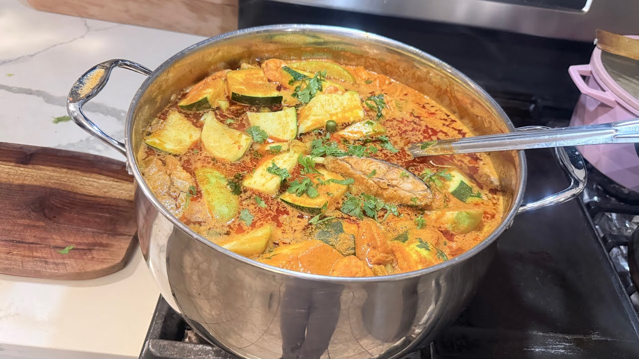 Caldo de mariscos casero