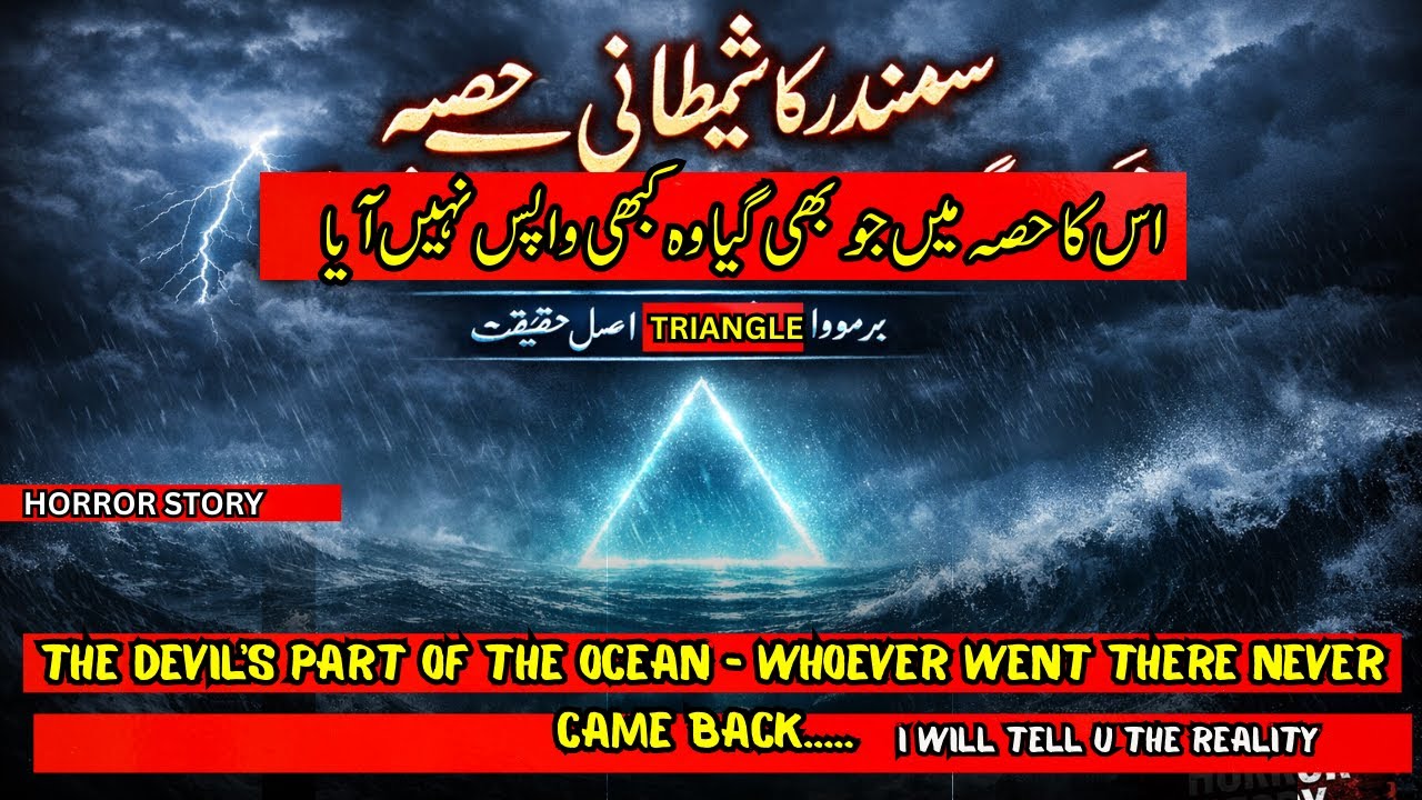 The Devil’s Part of the Ocean — Whoever Went There Never Came Back., Urdu Hindi Horror Story |