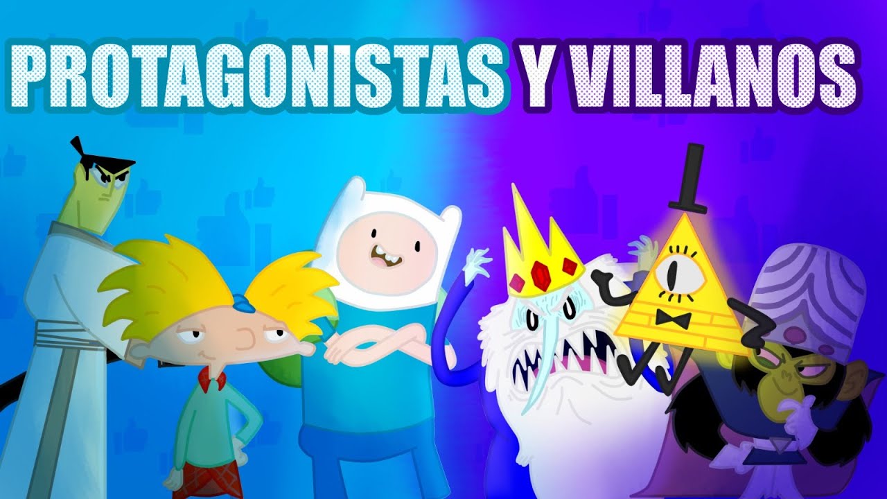 ¿CUAL ES EL MEJOR VILLANO Y PROTAGONISTA DE LAS CARICATURAS?
