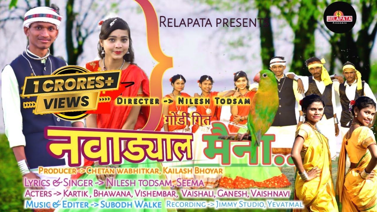 NAVADYAL MAINA..|Full Vdo gondi Song |Nilesh todsam & Seema #RELAPATA