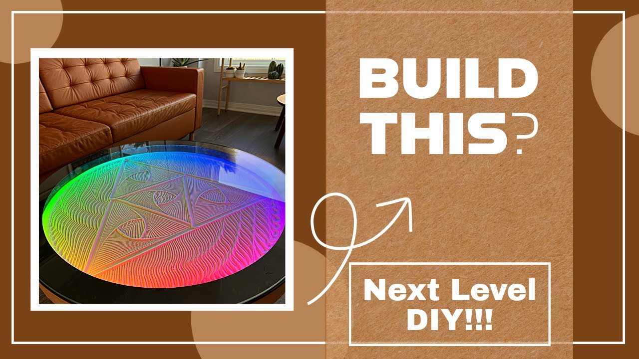Kinetic Sand Coffee Table Build: Dune Weaver Pro