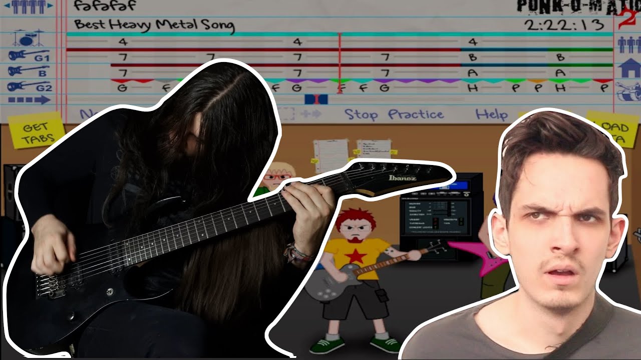 NIK NOCTURNAL - Punk-O-Matic Song (GUITAR / INSTRUMENTAL COVER + TABS)