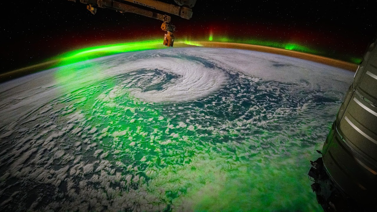 ISS Timelapse - Traveling with the Aurora (05 Jun 2026)