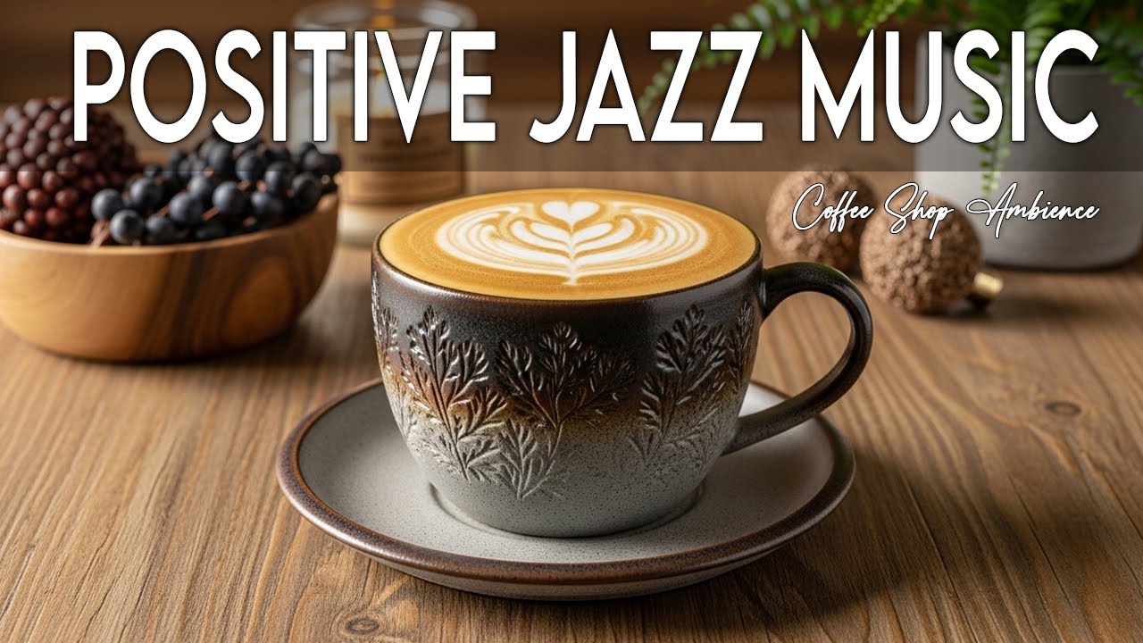 Positive Jazz Music ☕ Bossa Nova background for Studying, Working & Relaxing