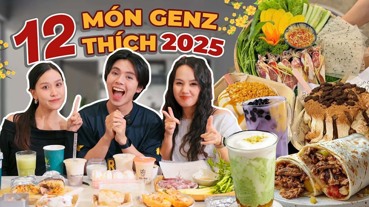 BỘ 3 MẮM GIÀ “CHỐT ĐƠN” 12 món hot nhất 2025: Tacos ngấy xỉu, Chocobomb cũm thường thui?!!?!  🤔🌮🍵🧋