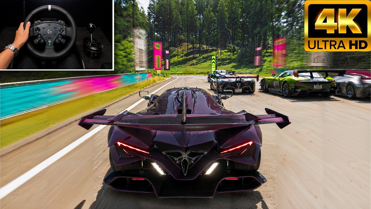 Forza Horizon 6 - 2000HP Apollo Intensa Emozione | Logitech RS50 Gameplay
