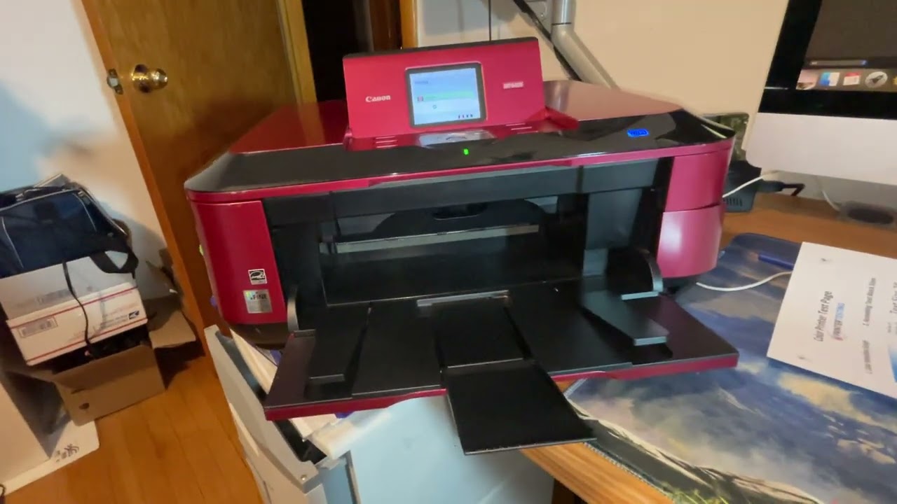 🔥Rare Canon PIXMA MP640R All-In-One Inkjet Printer & New Ink & Demo Video