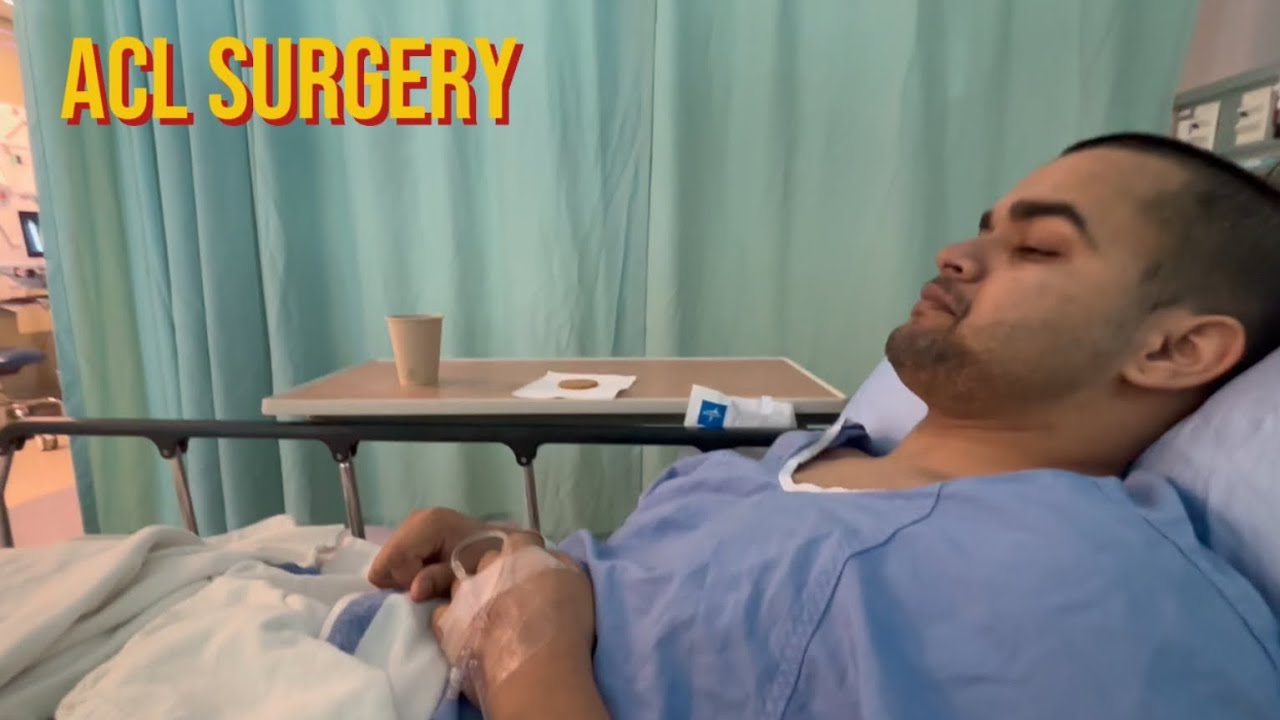 ACL meniscus Surgery day || part 2 ||
