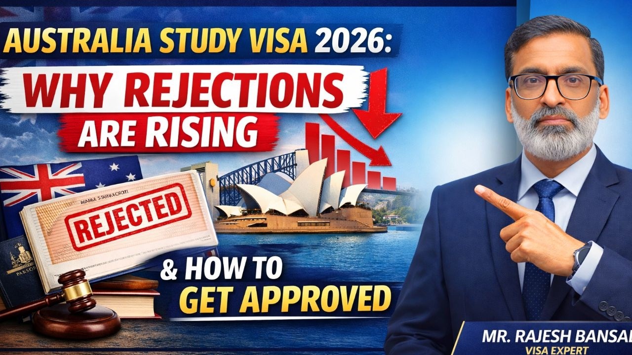 Australia Study Visa 2026: Why Rejections Are Rising & How to Get Approved