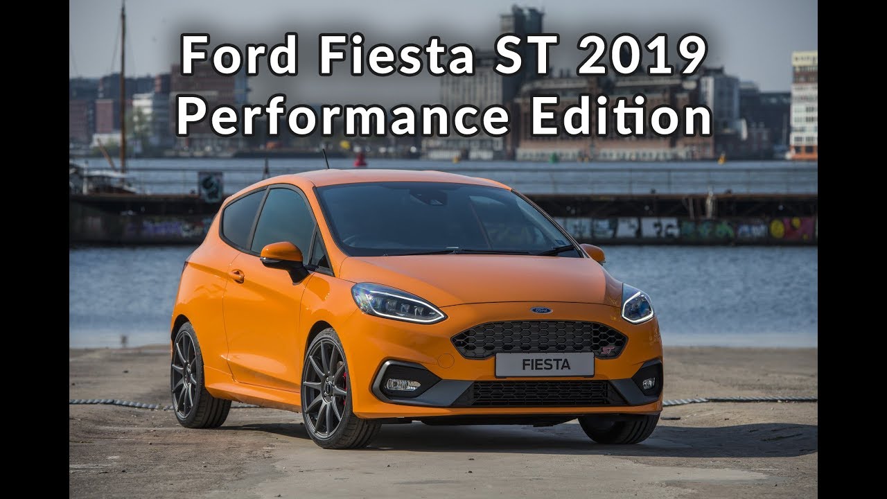 Ford Fiesta ST 2019 Performance Edition (Orange) in 600 units