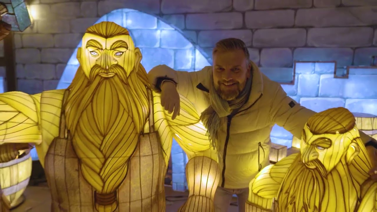 Magische Lichterwelten 2025/2026 - Fantasy Island im Zoo Halle