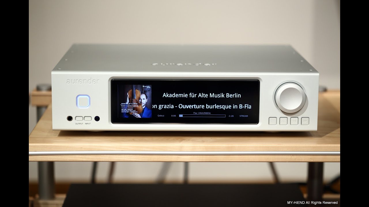 集萬般寵愛於一身: Aurender A20參考級數位串流DAC/前級/耳擴