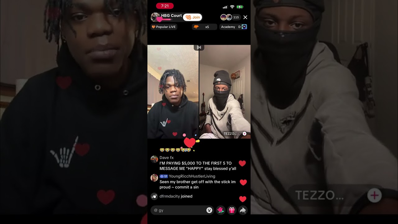 hbg court tiktok live