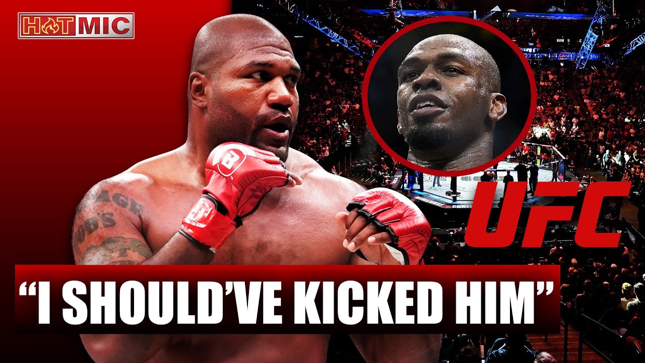 Rampage Jackson Regrets Not Kicking Jon Jones in the Face and Why UFC Did Him Wrong