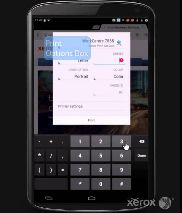 How to Use Xerox Print Service App