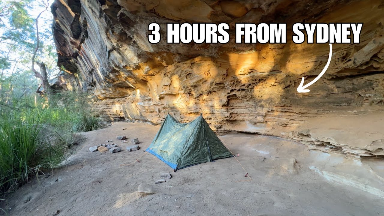 EPIC Solo Cave Camp adventure near Sydney (Pindar Cave)
