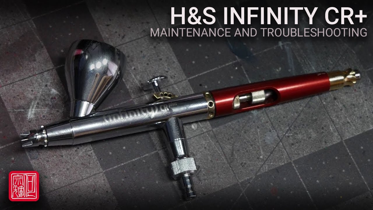 Airbrush (Infinity CR+) Maintenance and Troubleshooting